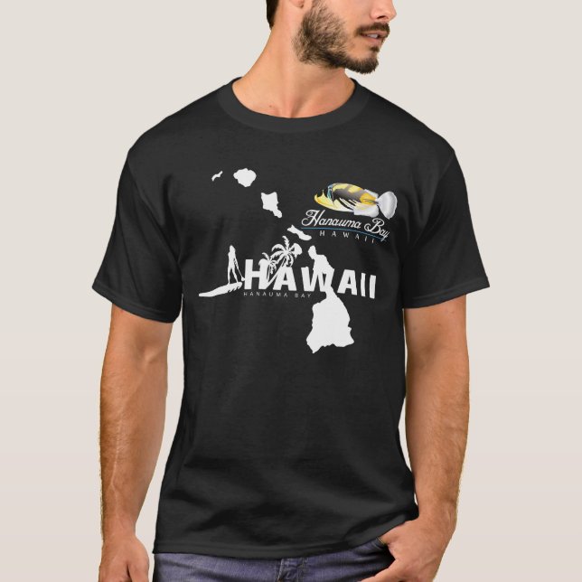 Hawaii Humuhumunukunukuapua’a Fish T Shirt (Framsida)