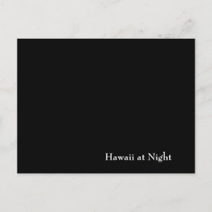 Hawaii i Night Vykort