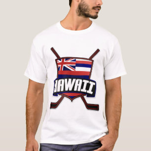 Hawaii ishockeyflagga t-shirt