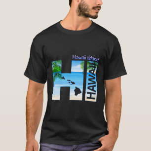Hawaii Island Hi Hawaii Aloha State Vacation T Shirt