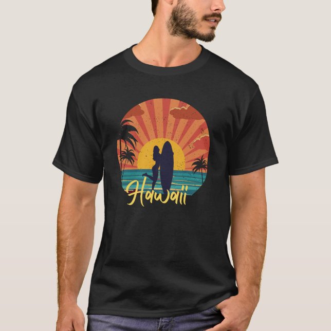 Hawaii Island T Shirt (Framsida)