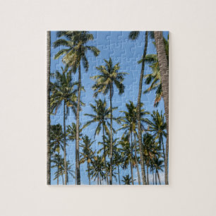 Hawaii Island Travel Exotic Beach Handflatan Träd Pussel