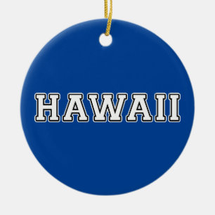 Hawaii Julgransprydnad Keramik