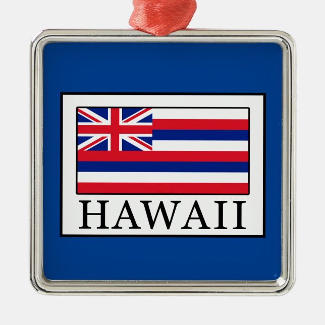 Hawaii Julgransprydnad Metall (Framsidan)