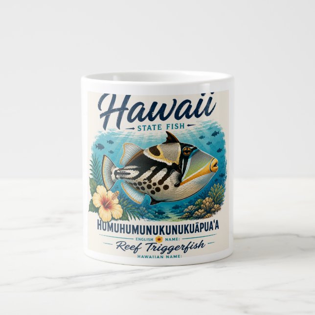 Hawaii kaffemugg jumbo mugg (Framsidan)