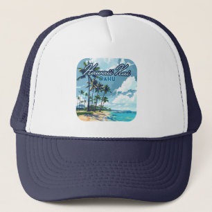 Hawaii Kai Honolulu Oahu Hawaii Retro Keps