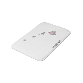 Hawaii karta badrumsmatta