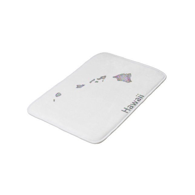 Hawaii karta badrumsmatta (Vinklad)