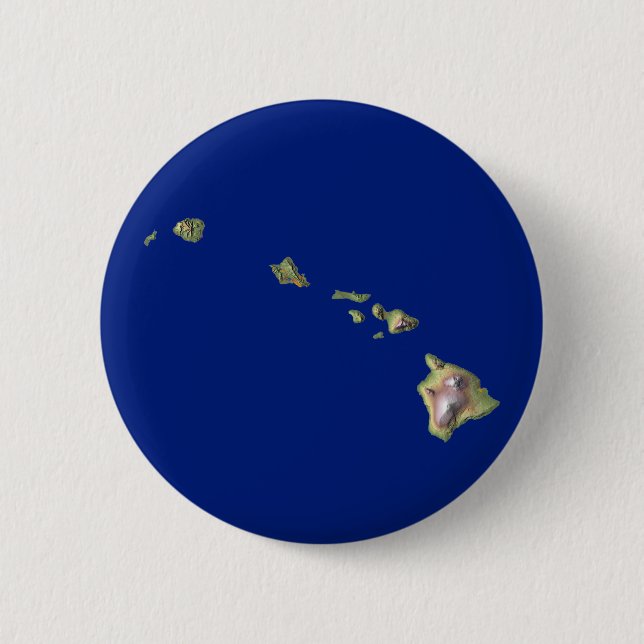 Hawaii Karta Button Knapp (Framsida)
