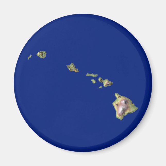 Hawaii Karta Magnet (Framsidan)