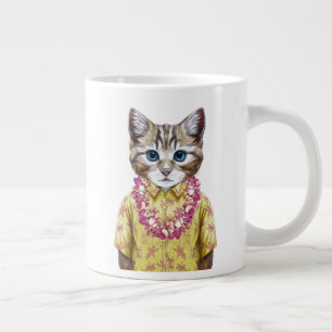 Hawaii Kattunge Jumbo Mugg