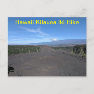 Hawaii Kilauea Iki Hike Vykort