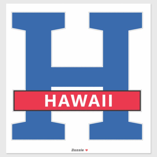 Hawaii Klistermärken (Ark)