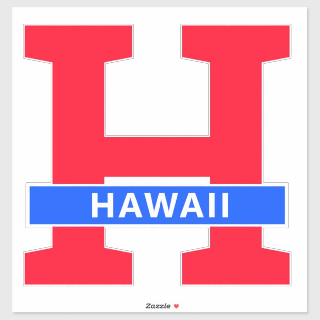Hawaii Klistermärken (Ark)
