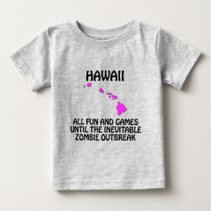 Hawaii - Kul och lekar tills zombieutbrottet T-shirt