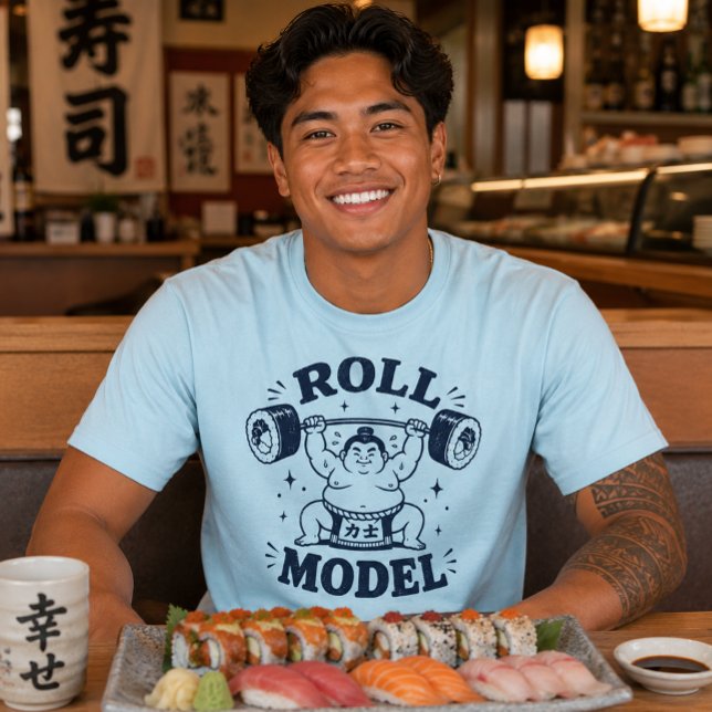 Hawaii kultur - förebild t shirt (roll model - sushi fun)