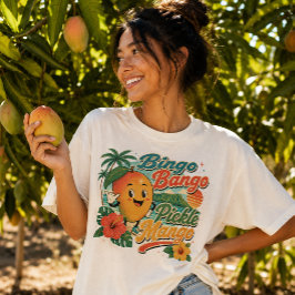Hawaii kultur - inlagd mango t shirt