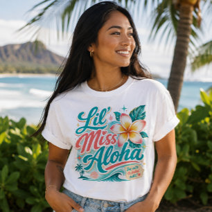 Hawaii kultur - Lil Miss Aloha T Shirt