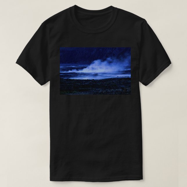 Hawaii Lava Flower naturskönhet T Shirt (Design framsida)