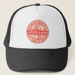 Hawaii Lifeguard Logotyp Keps