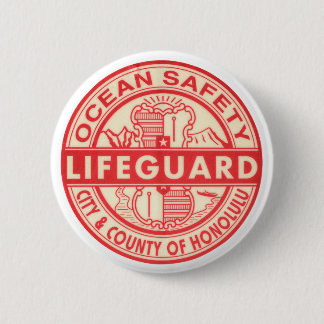 Hawaii Lifeguard Logotyp Knapp