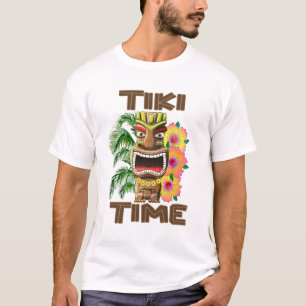 Hawaii Luau Tiki T Shirt