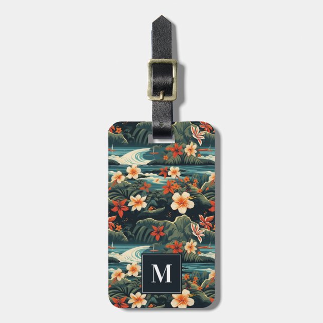 Hawaii Luggage Tag Bagagebricka (Vertikal Framsida)
