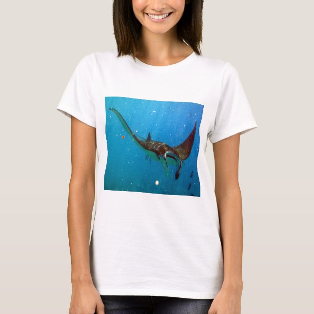 Hawaii Manta Ray T Shirt (Framsida)