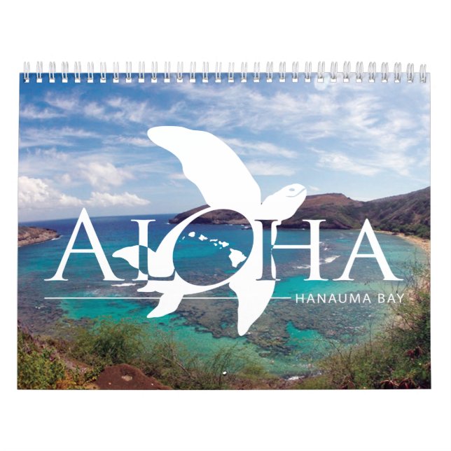 Hawaii marin- livkalender kalender (Omslag)