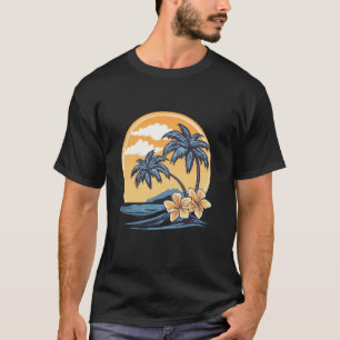 Hawaii Maui Oahu Big Island Plumeria Frangipani Vu T Shirt