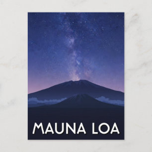 Hawaii Mauna Loa Resor Vykort
