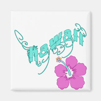 Hawaii med Hibiscus Products Magnet