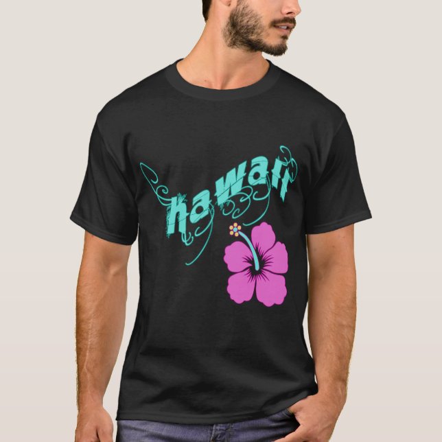 Hawaii med hibiskusprodukter tröja (Framsida)
