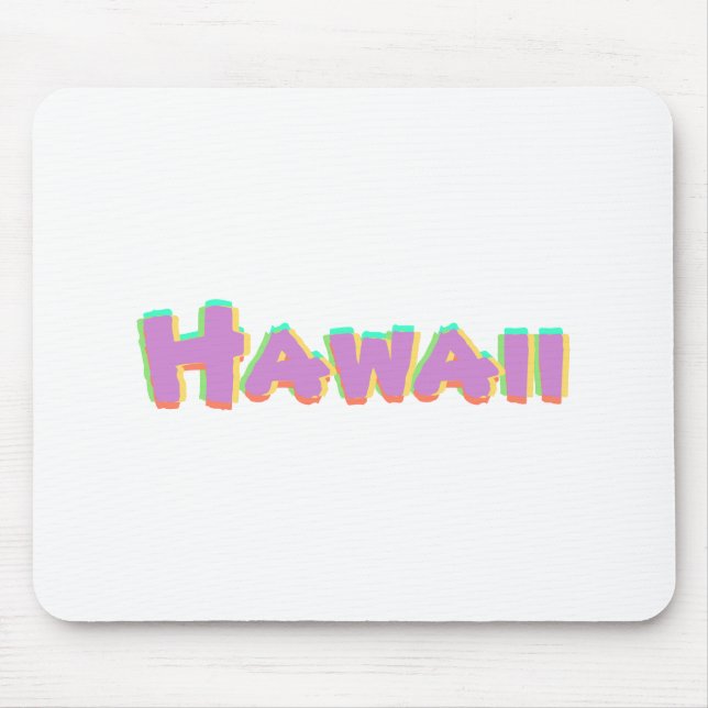 Hawaii Mousepad Musmatta (Framsidan)