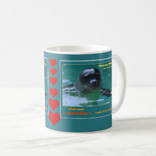 Hawaii munksälar är utsatte för fara djur - kaffemugg
