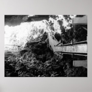 Hawaii nationalpark, visning av en Lava Tube Poster