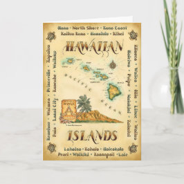 Hawaii Note Card Kort