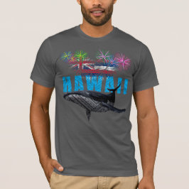 HAWAII NYE POLYNESIAN TRIBAL HUMPBACK FIREWORKS T SHIRT