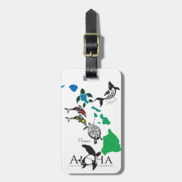 Hawaii öar bagagebricka