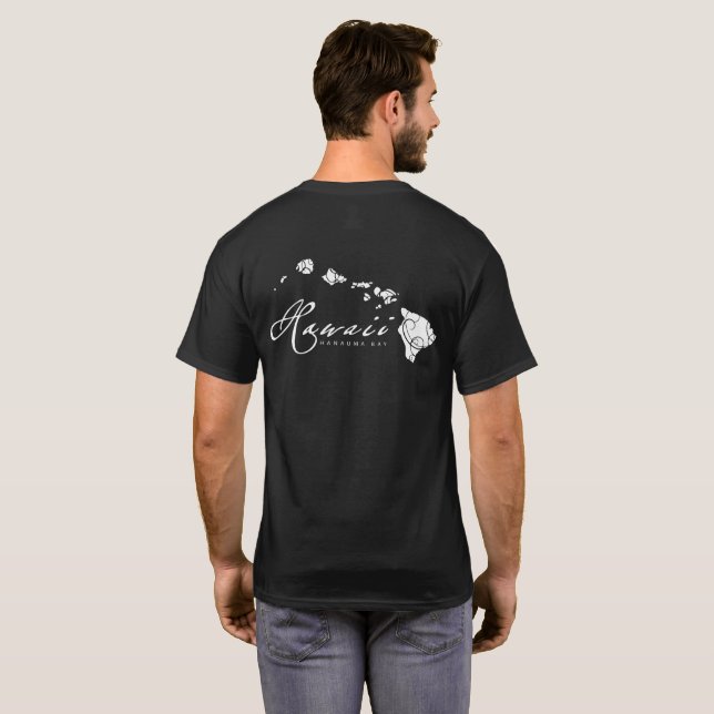 Hawaii öar tee (Hel baksida)