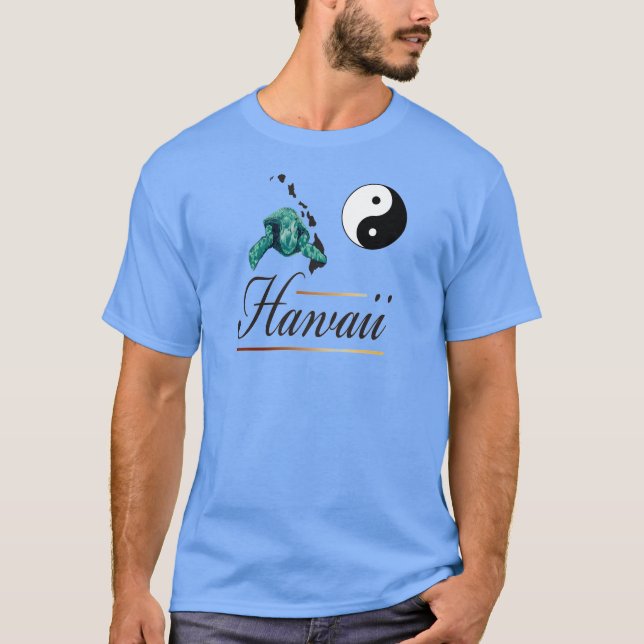 Hawaii öar tee (Framsida)