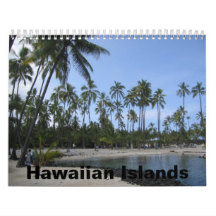 HAWAII ÖARNA CALENDAR KALENDER
