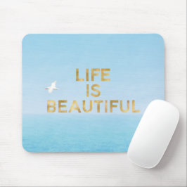 Hawaii Ocean Bird Flies Guld BeSnyte Quote Musmatta