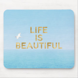 Hawaii Ocean Bird Flies Guld BeSnyte Quote Musmatta