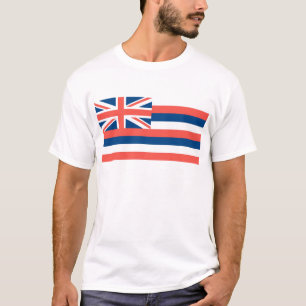 Hawaii officiellstatlig flagga t-shirt