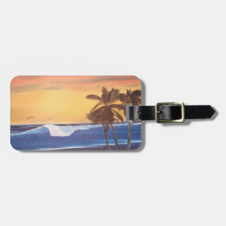 Hawaii Paing Luggage Tag Bagagebricka