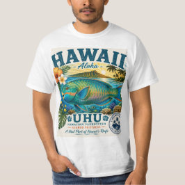 Hawaii Papegojfisk T Shirt