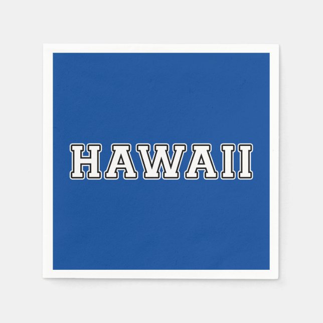 Hawaii Pappersservett (Framsidan)