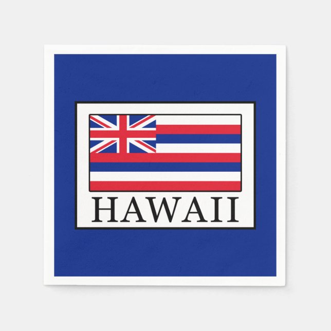 Hawaii Pappersservett (Framsidan)