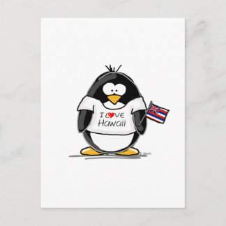 Hawaii Penguin Vykort